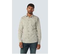 No Excess Shirt Stretch Allover Printed Cream Talla: L | Camisas Casuales Outlet | Hombre | Blanco