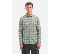 No Excess Shirt Stretch Allover Printed Dark Green Talla: S | Camisas Casuales Outlet | Hombre | Verde