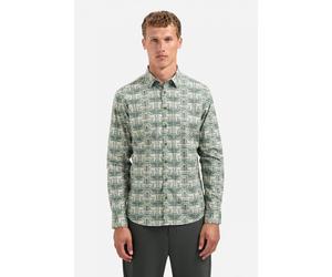 No Excess Shirt Stretch Allover Printed Dark Green Talla: S | Camisas Casuales Outlet | Hombre | Verde
