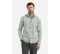 No Excess Shirt Stretch Allover Printed Seablue Talla: L | Camisas Casuales Outlet | Hombre | Azul