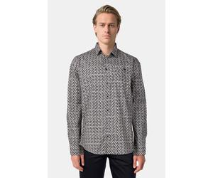 No Excess Shirt Stretch Allover Printed Smoke Talla: M | Camisas Casuales Outlet | Hombre