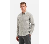 No Excess Shirt Stretch Allover Printed Taupe Talla: S | Camisas Casuales Outlet | Hombre | Negro