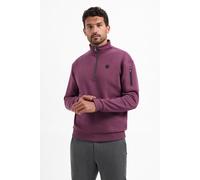 No Excess Sweater Half Zip Brushed Dark Wine Talla: L | Jerséis Outlet | Hombre | Rojo