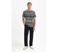 No Excess T-shirt Crewneck Allover Jacquard Grey Melange Talla: M | Camisetas con Decoración Impresa Outlet | Hombre | Gris