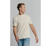No Excess T-shirt Crewneck Jacquard Stripes Offwhite Talla: S | Camisetas Básicas Outlet | Hombre | Blanco