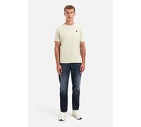 No Excess T-shirt Crewneck Melange Jacquard Stripes Light Moss Talla: L | Camisetas Básicas Outlet | Hombre