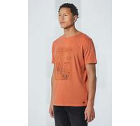 No Excess T-shirt Crewneck Print Garment Dyed Papaya Talla: S | Camisetas con Decoración Impresa Outlet | Hombre