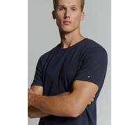 No Excess T-shirt Crewneck Solid Relief Jacquard Deep Blue Talla: XL | Camisetas Básicas Outlet | Hombre | Azul