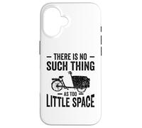 No Existe Tal Cosa como Demasiado Poco Espacio de Carga de Carga Carcasa para iPhone 16