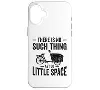 No Existe Tal Cosa como Demasiado Poco Espacio de Carga de Carga Carcasa para iPhone 16 Plus