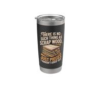 No Existe Tal Cosa Como Madera De Desecho Que Aún No Se Haya Vaso térmico de acero inoxidable de doble pared