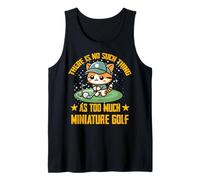 No Existe Tal Cosa como para el Golf Miniatura Camiseta sin Mangas