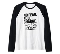 No Fear Full Charge Buffalo Camiseta Manga Raglan