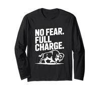 No Fear Full Charge Buffalo Manga Larga