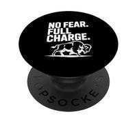 No Fear Full Charge Buffalo PopSockets PopGrip Adhesivo