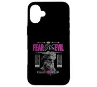 No Fear No Evil | Salmo 23 Inspirado en el Diseño Urbano Carcasa para iPhone 16 Plus