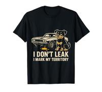 No Filtro Mark My Territory Old Classic Muscle Car Dog Camiseta