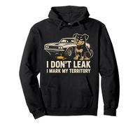 No Filtro Mark My Territory Old Classic Muscle Car Dog Sudadera con Capucha