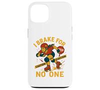 No frené para nadie, patinador de Roller Derby Carcasa para iPhone 13