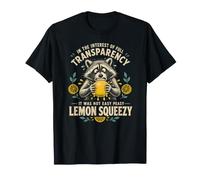 No fue fácil Peasy Lemon Squeezy - Funny Raccoon Camiseta