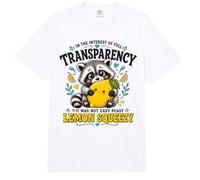 No fue fácil Peasy Lemon Squeezy - Funny Raccoon Comfort Colors Adult Heavyweight T-Shirt