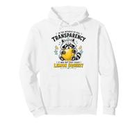 No fue fácil Peasy Lemon Squeezy - Funny Raccoon Sudadera con Capucha