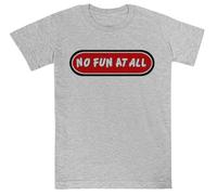 No Fun At All Camiseta De Manga Corta Gris Kids tee