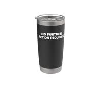 No Further Action Required Vaso térmico de acero inoxidable de doble pared