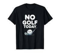 No Golf Today Divertido Golfista Triste Deportes Humor Golf Camiseta gráfica económica, Hombre, Negro, S