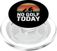 No Golf Today Golfista sarcástico Hombre palo triste Broma de golf PopSockets PopGrip para MagSafe