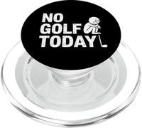 No Golf Today Golfista sarcástico Hombre palo triste Broma de golf PopSockets PopGrip para MagSafe