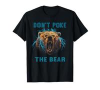 ¡No golpees los osos grizzly! Divertido diseño de oso Camiseta