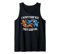 No guardo koi, Ellos me Mantienen Divertido guardián de koi Camiseta sin Mangas