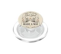 No había Manera Sino Que Dios Hizo un Camino la fe Cristiana PopSockets PopGrip para MagSafe