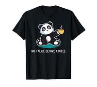 No había Talkie antes de Coffee Panda Camiseta