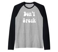 No Hablar Camiseta Manga Raglan