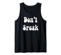No Hablar Camiseta sin Mangas