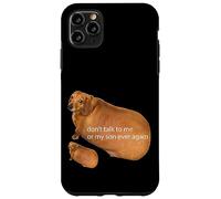 No Hables Conmigo O Mi Hijo Nunca Más Divertido Dachshund Meme Carcasa para iPhone 11 Pro Max