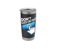 No haga clic en esa advertencia de ciberseguridad Vaso térmico de acero inoxidable de doble pared