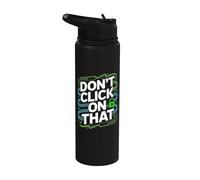 No haga clic en ese bloqueo de ciberseguridad Stainless Steel Insulated Water Bottle
