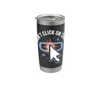 No haga clic en ese mensaje de ciberseguridad Vaso térmico de acero inoxidable de doble pared