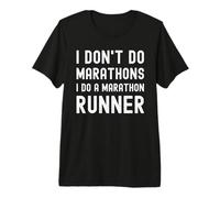 No Hago maratones, Hago maratones Funny Fitness Camiseta Premium