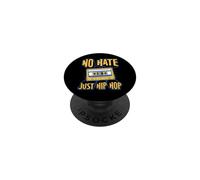 No Hate Just Hip Hop - Cinta gráfica de Casete PopSockets PopGrip Adhesivo