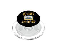 No Hate Just Hip Hop - Cinta gráfica de Casete PopSockets PopGrip para MagSafe