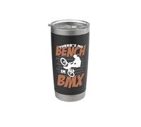 No hay banco en BMX Cyclist Extreme Sports BMX Racing Vaso térmico de acero inoxidable de doble pared