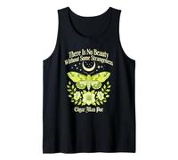 No Hay Belleza sin Alguna extrañeza Polilla iluminada por la Luna Camiseta sin Mangas