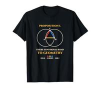 No Hay Camino Real a la Geometría Euclides Elementos Camiseta