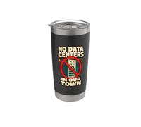 No hay centros de datos en nuestra protesta de granja de servidores de la ciudad Vaso térmico de acero inoxidable de doble pared