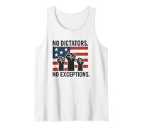 No Hay dictadores sin excepciones - Defender la Democracia Camiseta sin Mangas