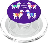 No Hay Drama, Llama, Colorido, Bohemio PopSockets PopGrip para MagSafe